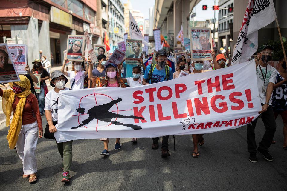 菲律宾前总统杜特尔特在位期间推动的“反毒战”，被指有犯下反人类罪行之嫌。路透社