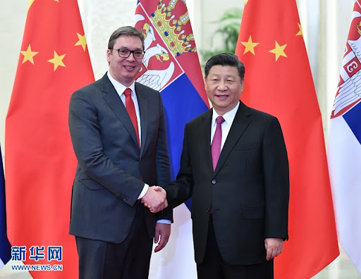 中國和塞爾維亞關係緊密。
