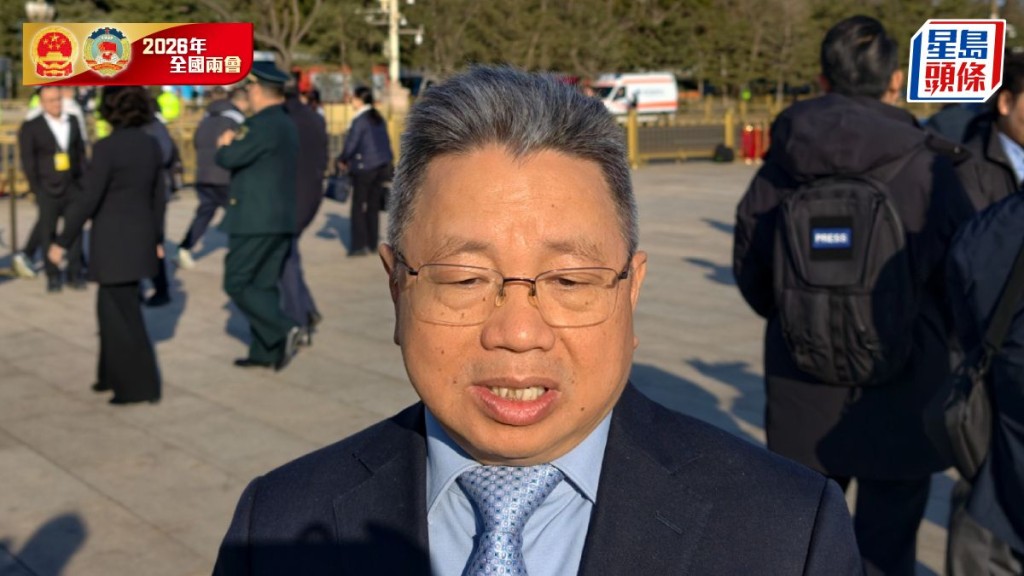 全國政協委員、全國台聯副會長楊毅周。楊浚源攝