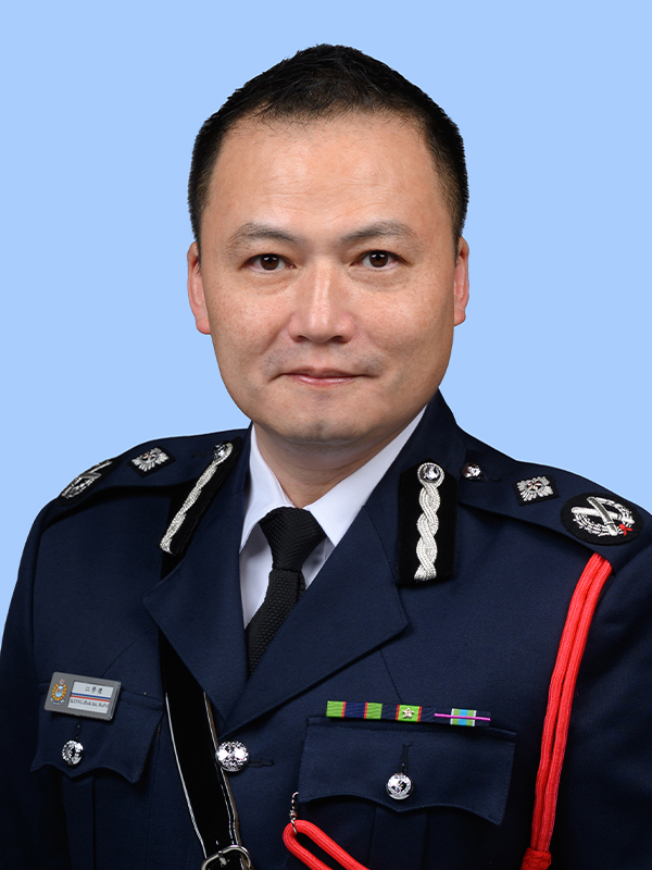 警務處高級助理處長、國家安全處處長江學禮獲頒紀律部隊及廉政公署卓越獎章。