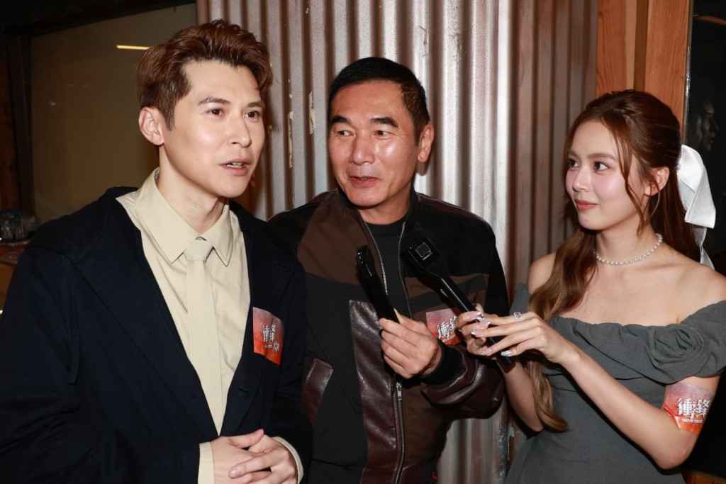 陈家乐、方中信和Macy在《冲锋:火拼》演冲锋队警员。 陈家乐、方中信和Macy在《冲锋:火拼》演冲锋队警员。