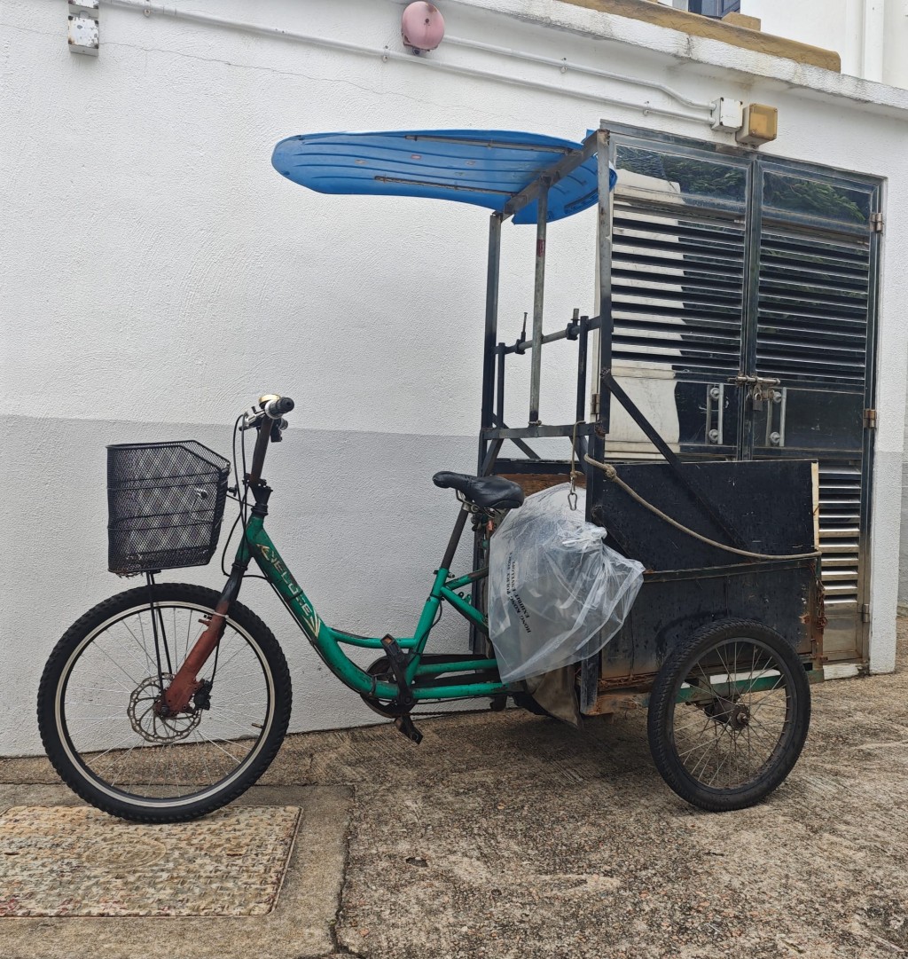 涉事電動三輪車。警方圖片