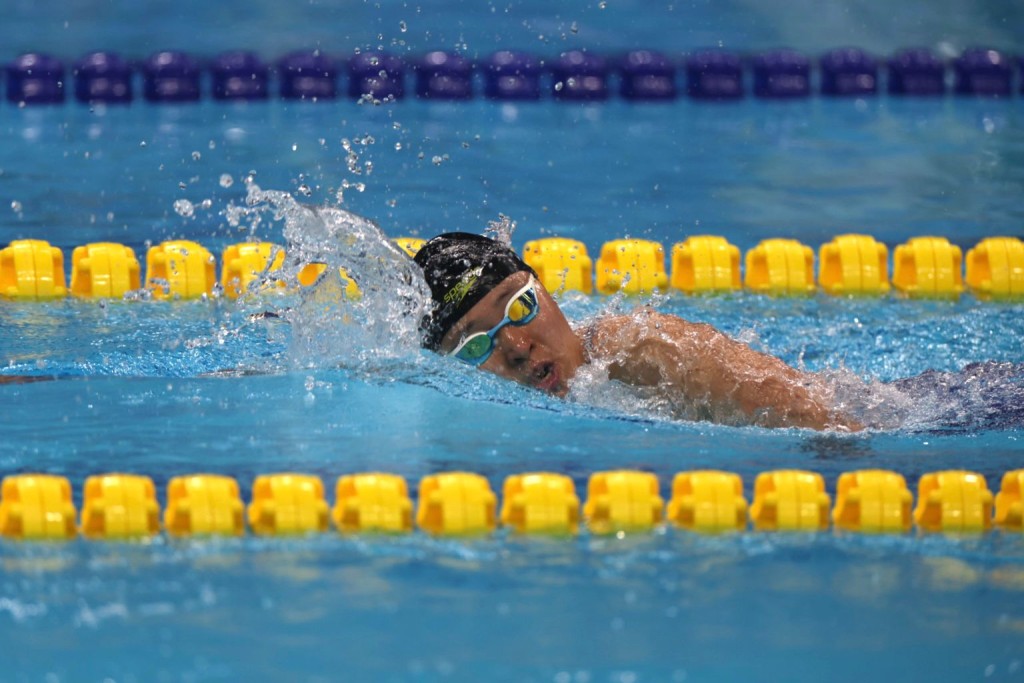 港隊於游泳項目多次刷新亞殘運會紀錄及包攬同一項目三甲席位，成績令人振奮。 中國香港殘疾人奧委會圖片
