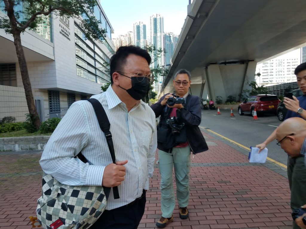 死者中學訓導老師布志強。 陳楚琨攝
