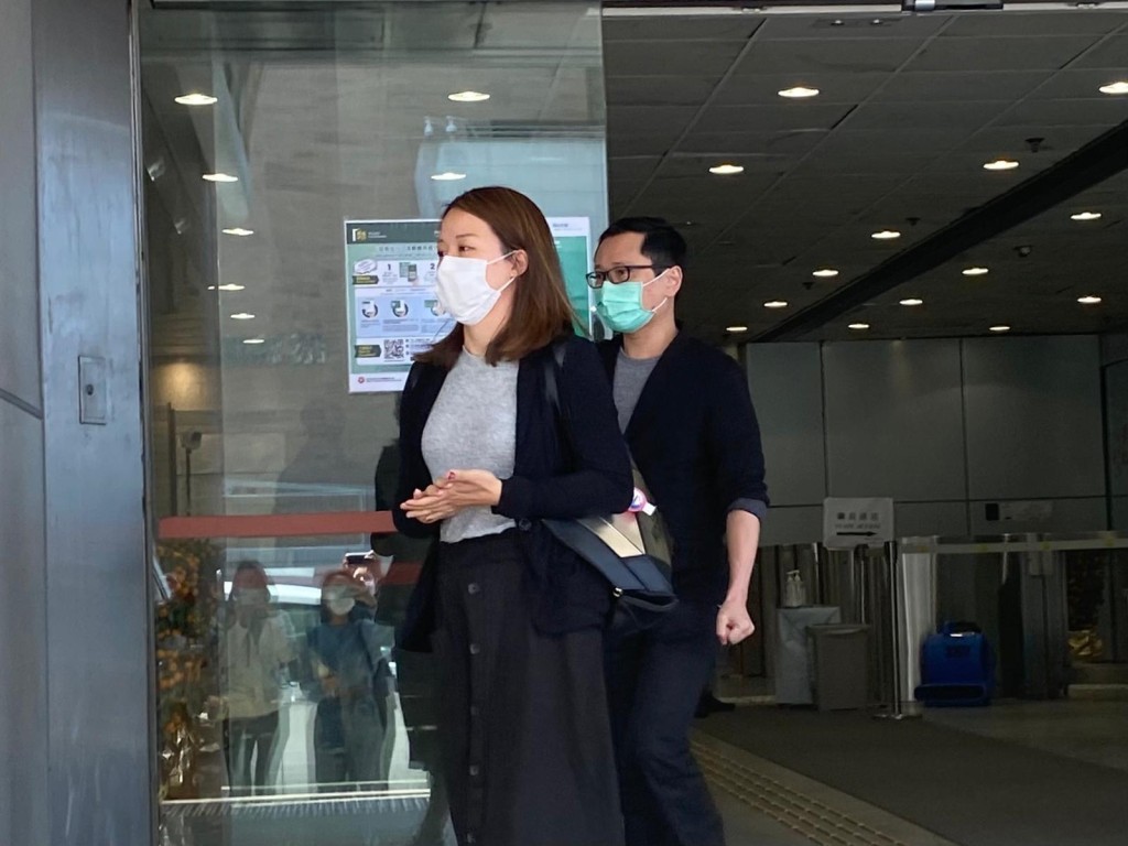 陳耀智(右) 及 巫佩雯(左)。徐世文攝