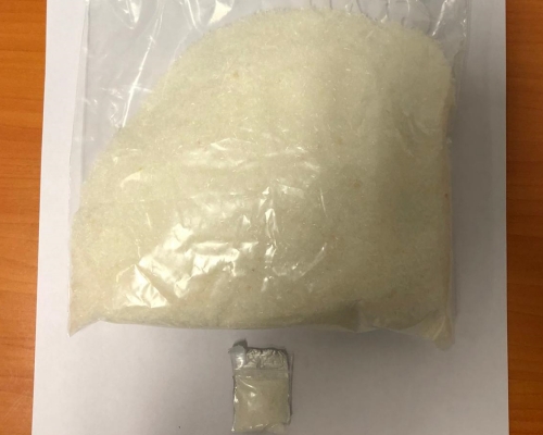 檢獲毒品。警方圖片