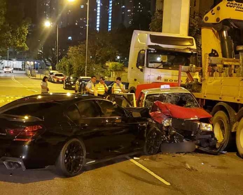 牛皮沙街去年致命車禍造成一死一傷。資料圖片