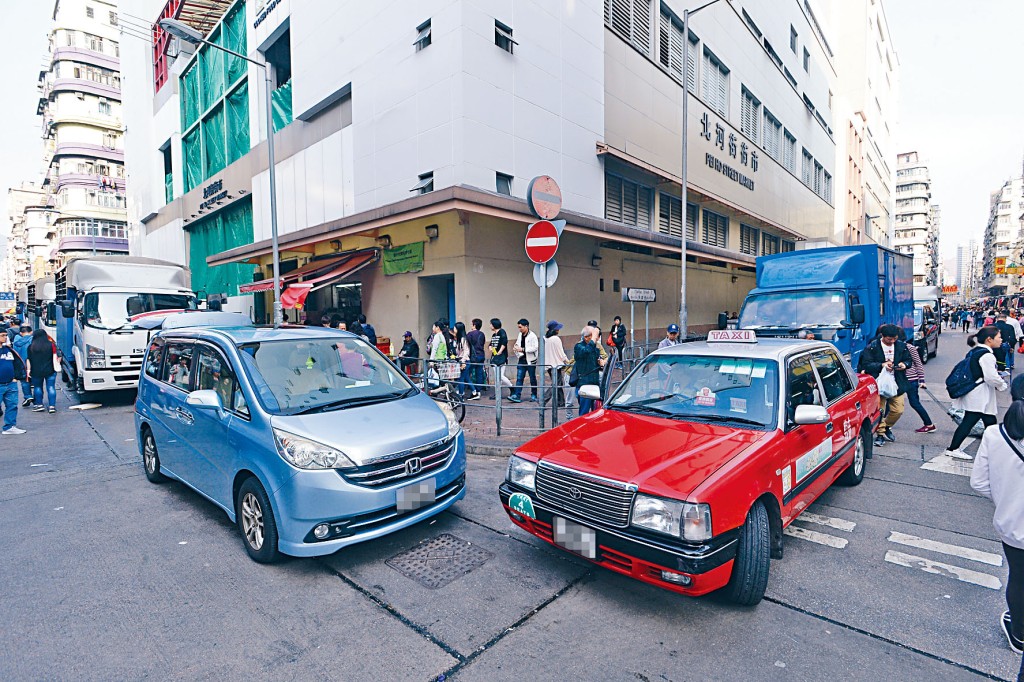 署方建議於深水埗設立的每小時三十公里低速限制區，包括北河街街市一帶位置。