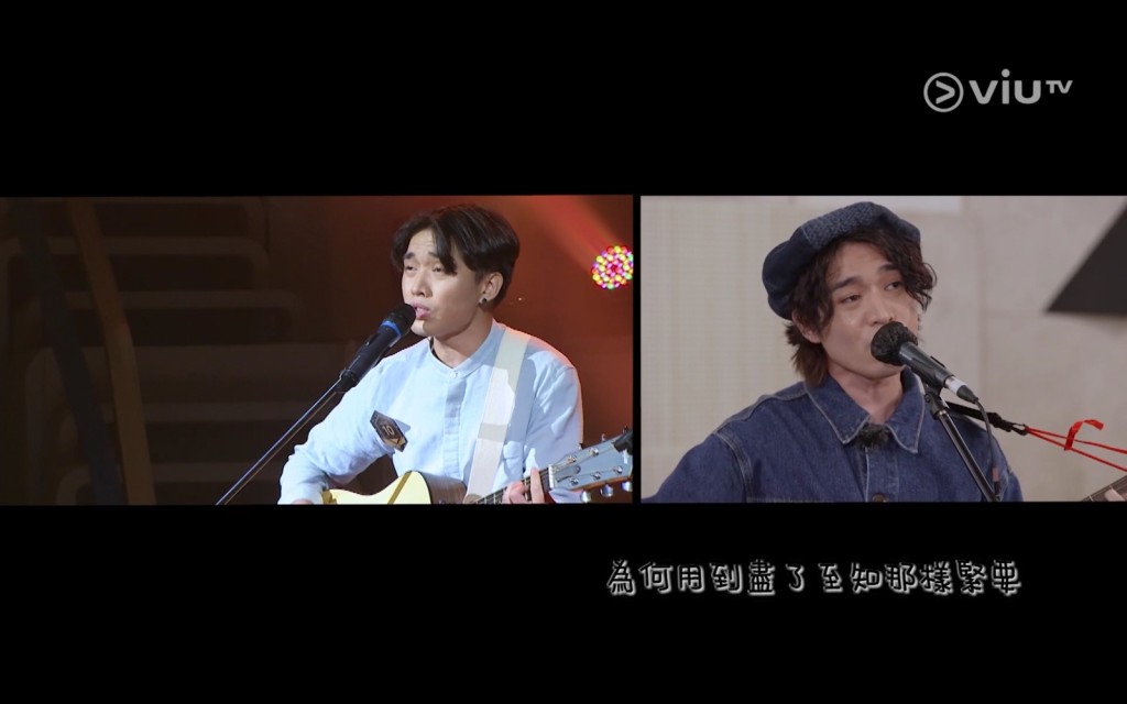 Jer（柳應延）自彈自唱當年出賽的《陀飛輪》。