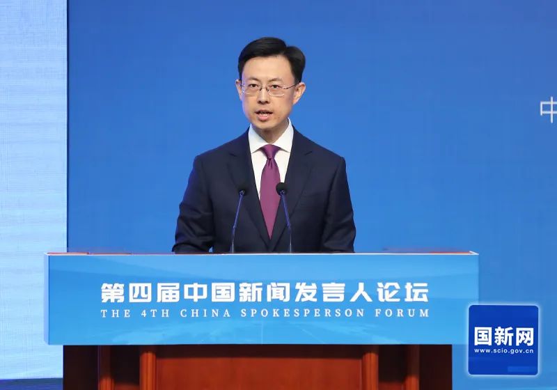 中國外交部發言人郭嘉昆。國新網