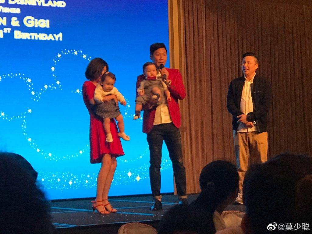 林國斌在2019年被好友莫少聰踢爆靜靜雞做了爸爸。