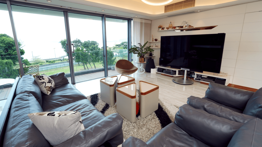 大埔 海钻．天赋海湾 赏景大厅 浅调型格现代时尚