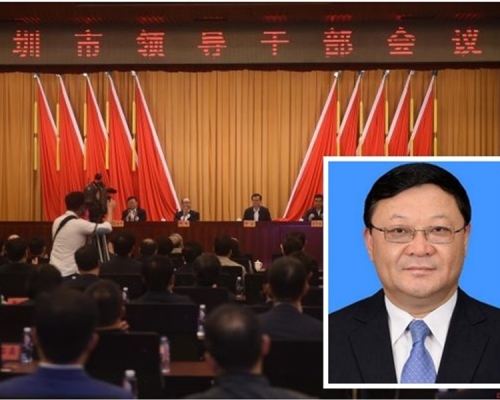 太原市委书记王伟中接替勤出任深圳市委书记。网图