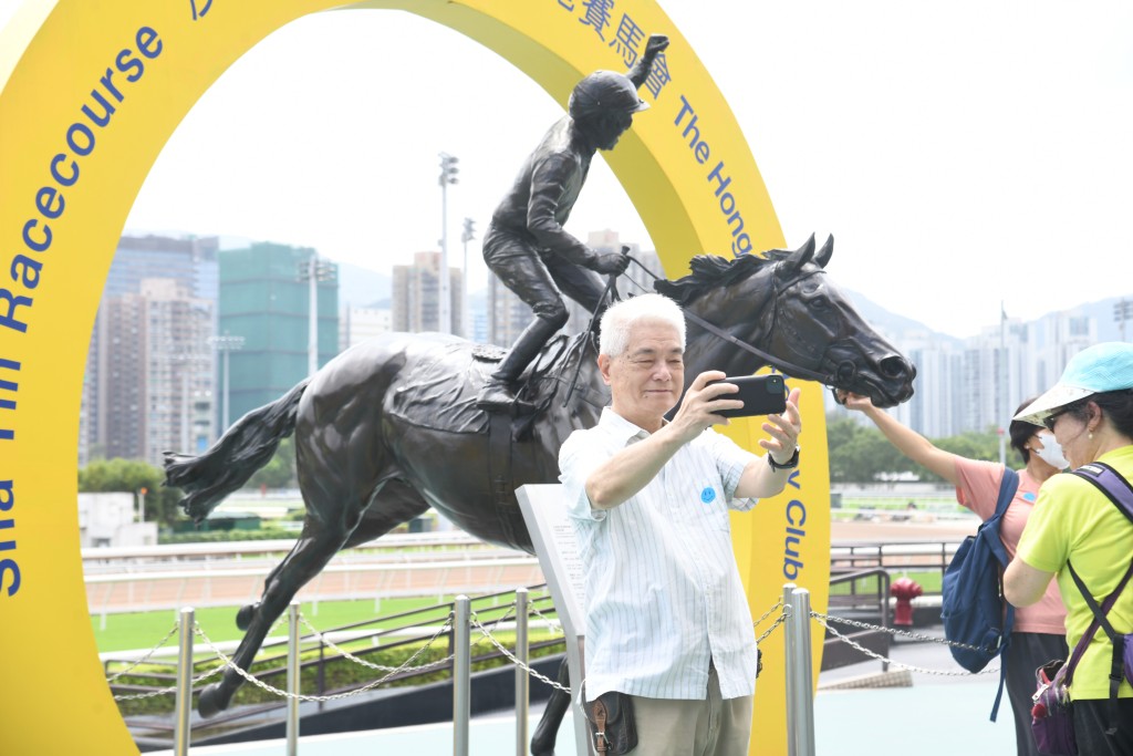 沙田馬場。資料圖片