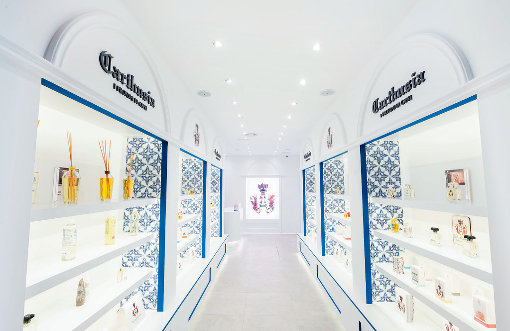 ■銅鑼灣Fashion Walk店以意國總店設計為藍本。

