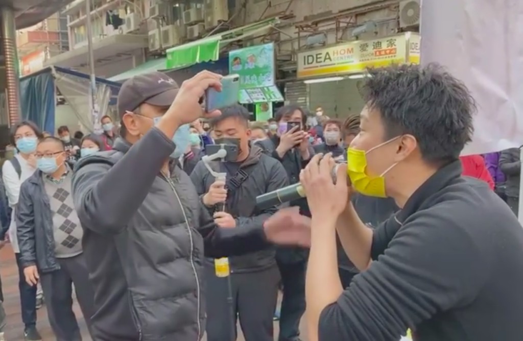 岑子杰FB影片截图