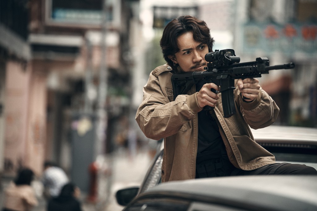 張繼聰形容在尖沙咀拍《衝鋒：火拼》喪開槍，異常過癮。