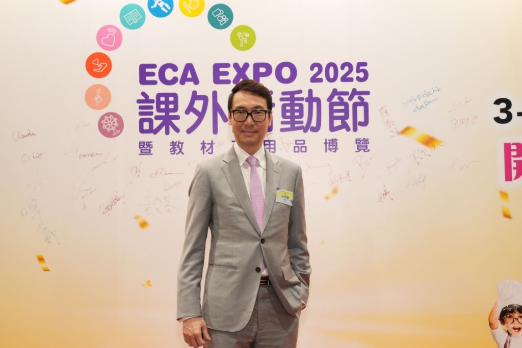 展覽集團主席王學譜指青創大賽為青少年提供了重要的交流平台。 展覽集團主席王學譜指青創大賽為青少年提供了重要的交流平台。