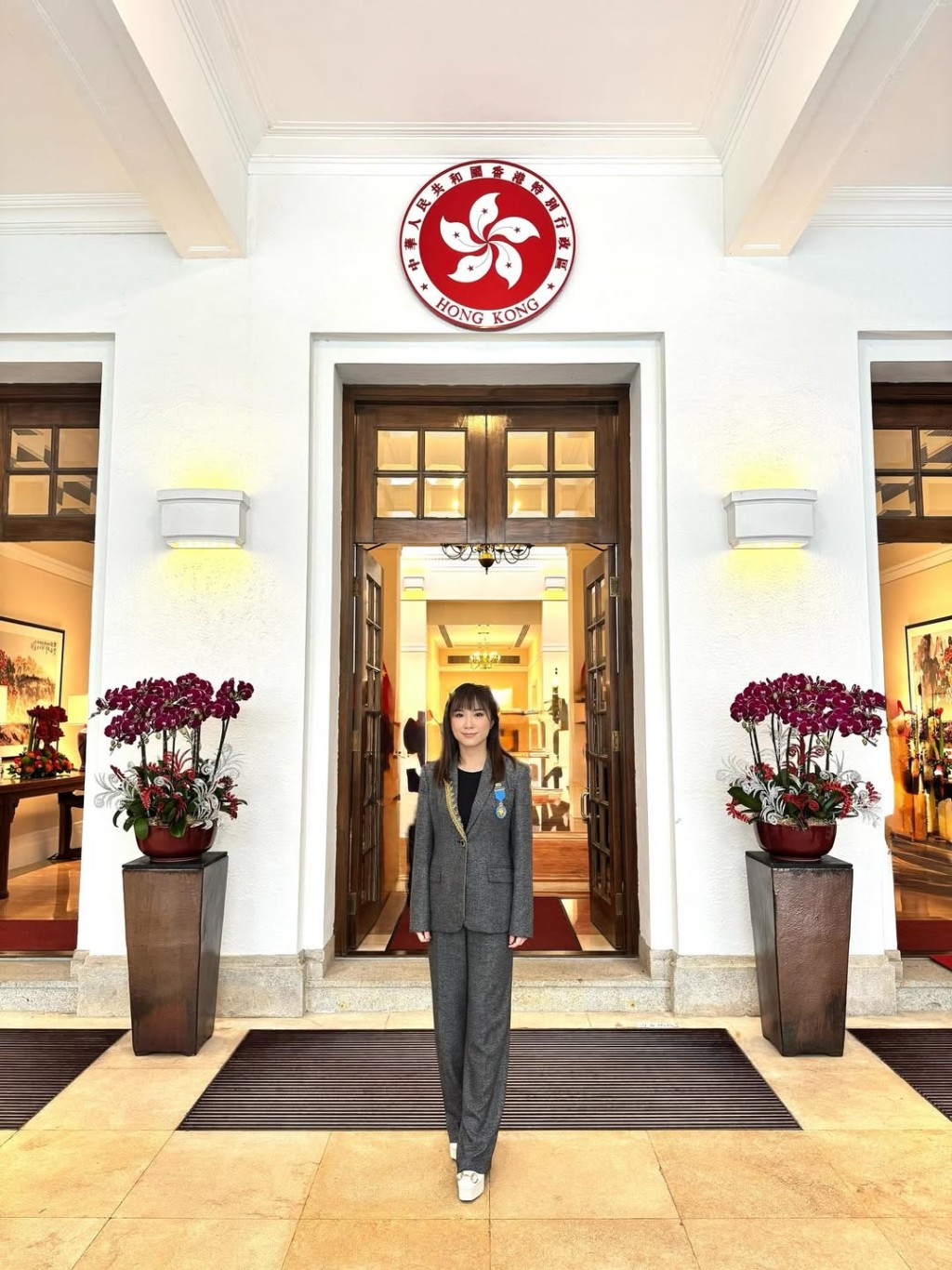 2025年劉倩婷被政府授予榮譽勳章（MH）。劉倩婷IG圖片