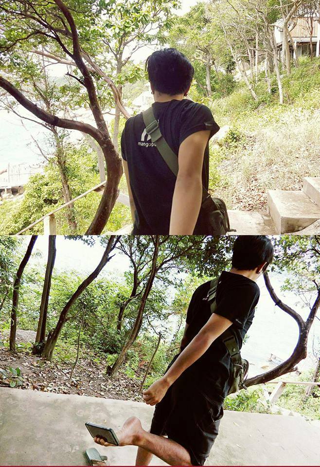 網民指作者已達「單身魯蛇偽戀愛」的極致。Rainyokohama55 fb圖片