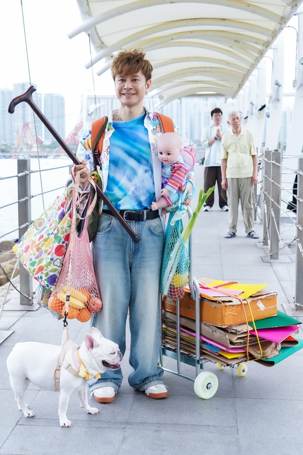 安仔造型好搞笑。