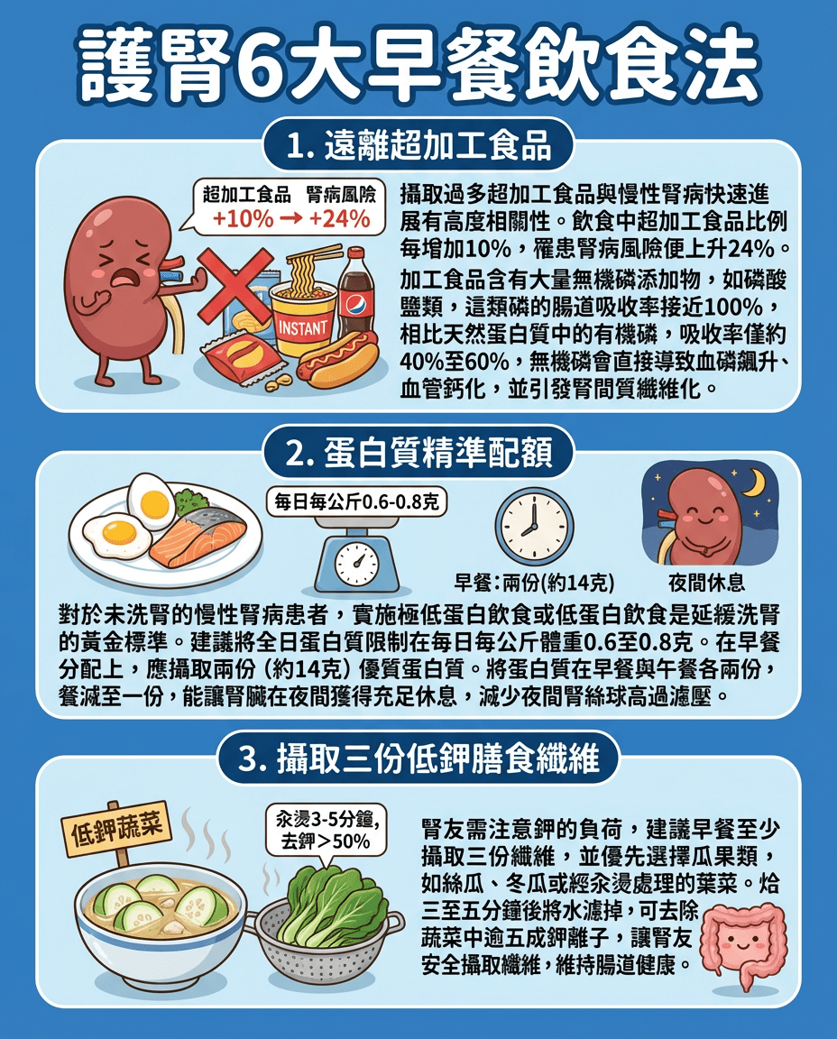 护肾6大早餐饮食法