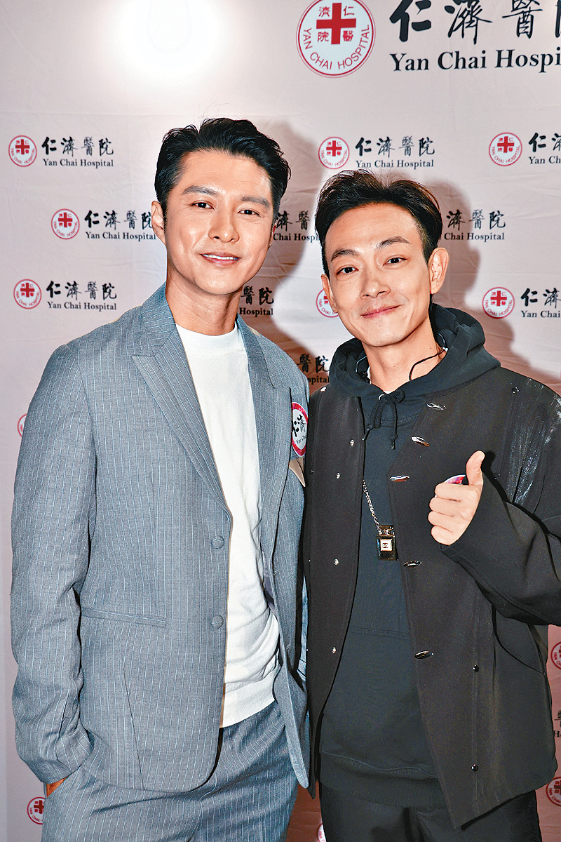 唯唯（右）透露將會飛馬來西亞宣傳電影。