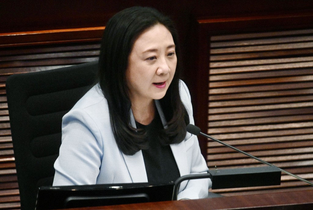 民建聯副主席葛珮帆。資料圖片 民建聯副主席葛珮帆。資料圖片