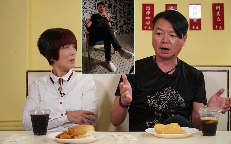 艾威接受苑仔節目訪問，大談當日離巢感受。