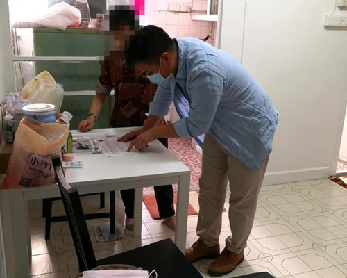 陳旭明區議員幫忙。陳旭明FB圖