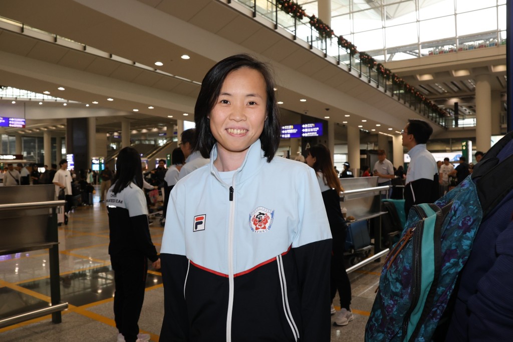 曾綺婷為兒子復出，希望享受比賽。 徐嘉華攝