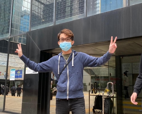 陳皓桓被加控明知而參與未經批准集結。資料圖片