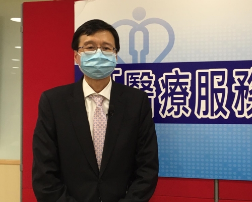 香港癌症資料統計中心總監黃錦洪。
