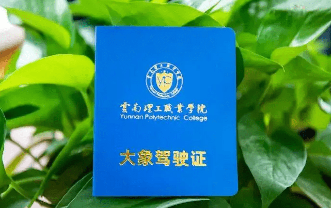 雲南理工職業學院的「大象駕駛證」。雲南理工職業學院 雲南理工職業學院的「大象駕駛證」。雲南理工職業學院