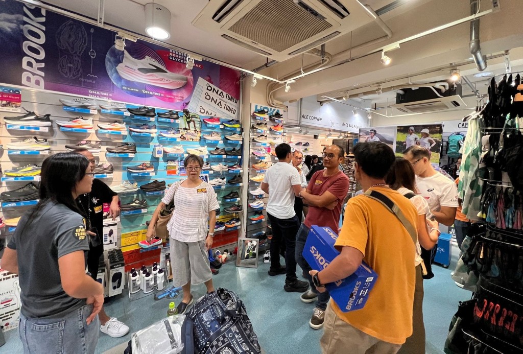 位於跑馬地的體育用品店Escapade Sports。FB圖片 位於跑馬地的體育用品店Escapade Sports。FB圖片
