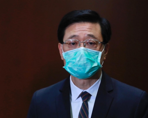 李家超說，將向中央如實反映意見。資料圖片