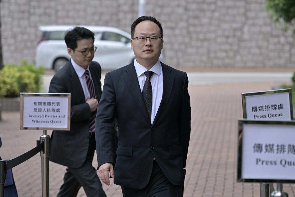 代表政府的資深大律師孫靖乾。