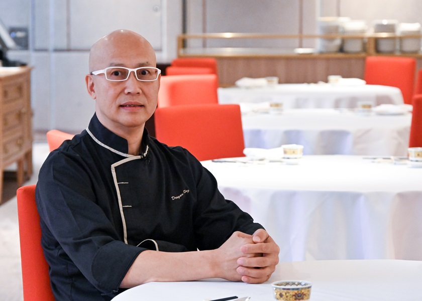 名廚黃永幟在港經營多間酒樓。資料圖片