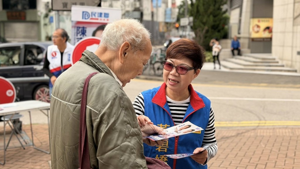 大埔南區議員黃碧嬌。（黃碧嬌fb圖片）