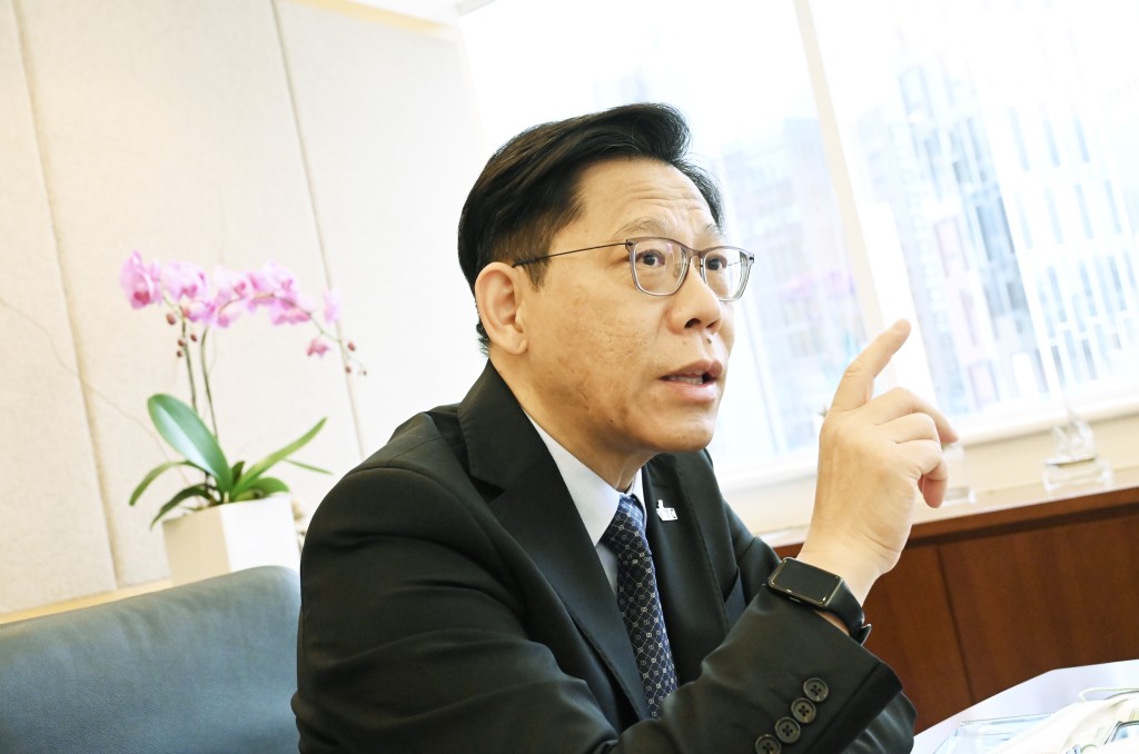 職業訓練局執行幹事唐智強。 職業訓練局執行幹事唐智強。