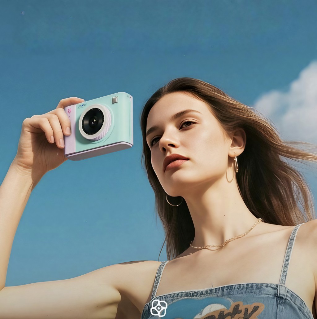 初照D2是內地薄有名氣的即影即有相機。 初照D2是內地薄有名氣的即影即有相機。