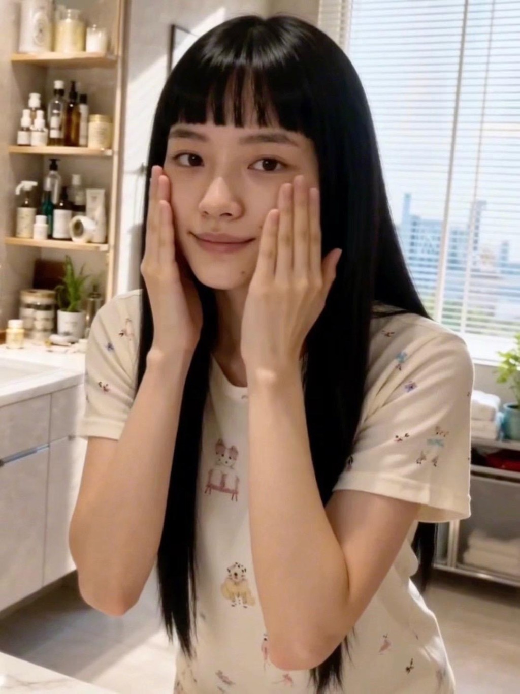 AI短剧《被裁掉的女孩》爆红外，虚拟男女主角更经营个人社交账号，进一步冲击真人演员。抖音
