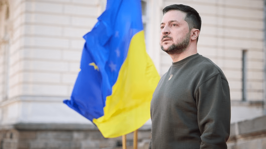 澤連斯基指，這場攻擊是「一個恐怖分子國家再次企圖對抗文明」，還說烏克蘭不會被打敗。路透