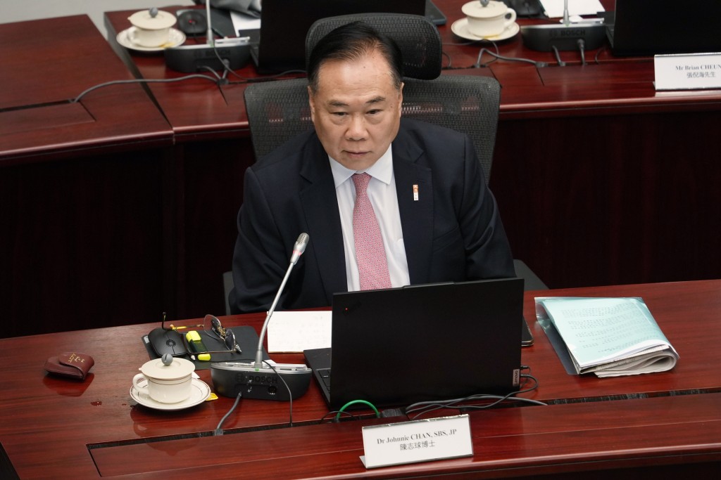 香港物業管理業協會發言人陳志球。資料圖片 香港物業管理業協會發言人陳志球。資料圖片