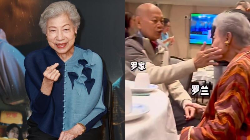 羅蘭左耳失聰曾跌倒入院  跟羅家英拖手摸面溫馨影片流出  認不出一巨星健康有隱憂？