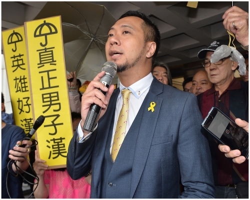 前公民黨成員曾健超。