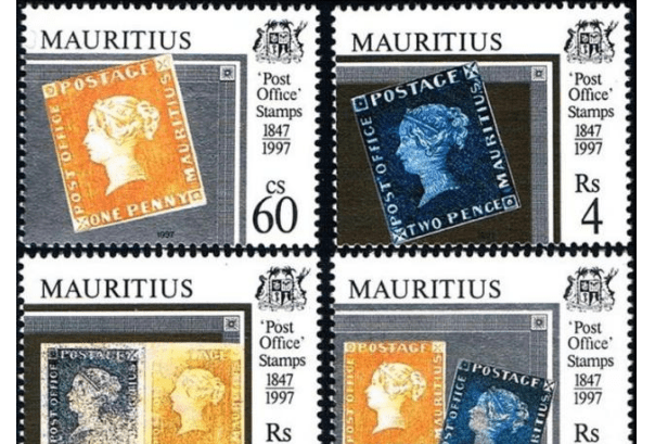 世界10大最珍貴郵票｜2.毛里裘斯「郵局」郵票　