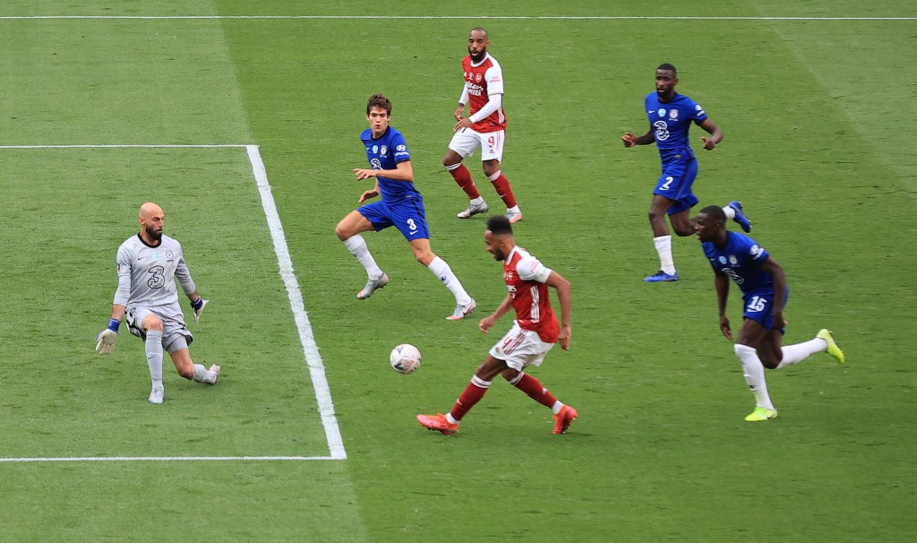 阿仙奴對上一次躋身足總盃第5圈，是2019至20球季，當季更捧盃而固。路透社