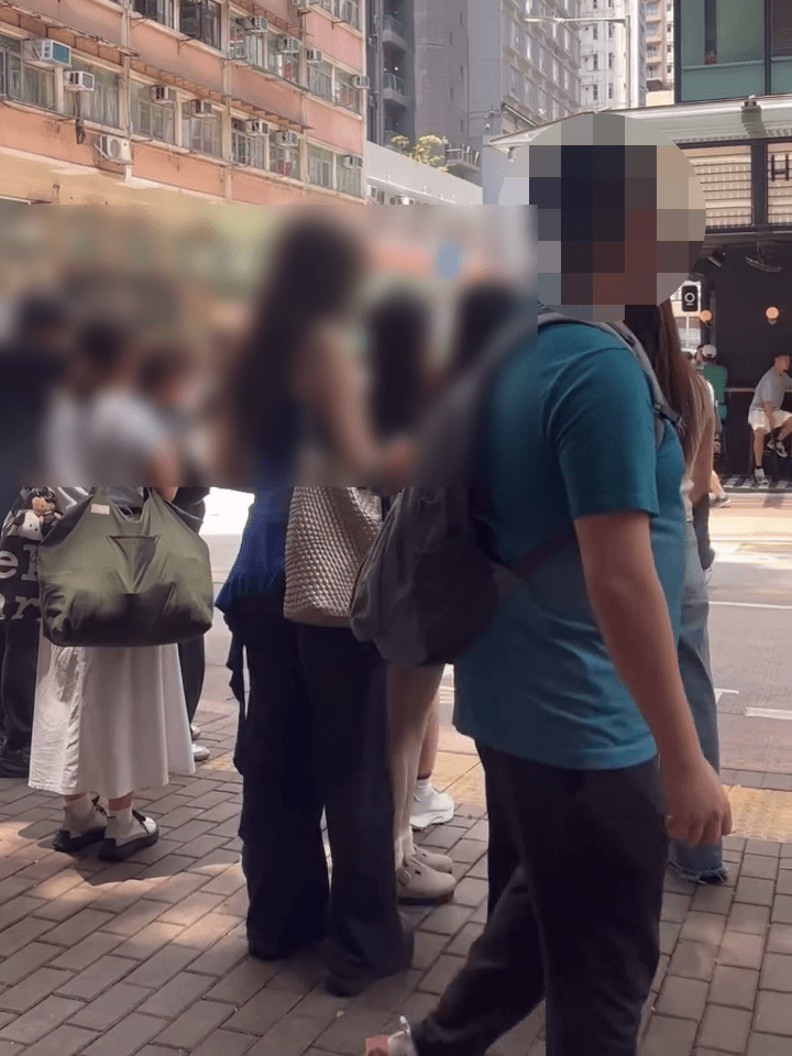 其後女遊客拍攝到涉案男子再度犯案經過。Threads:qy930320 其後女遊客拍攝到涉案男子再度犯案經過。Threads:qy930320
