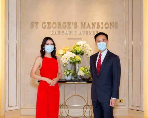 ST. GEORGE'S MANSIONS突推36伙招標。圖右為信和田兆源